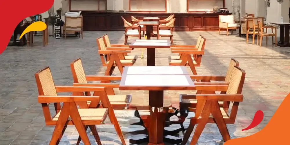 cafe di Castle de Guntur Padel